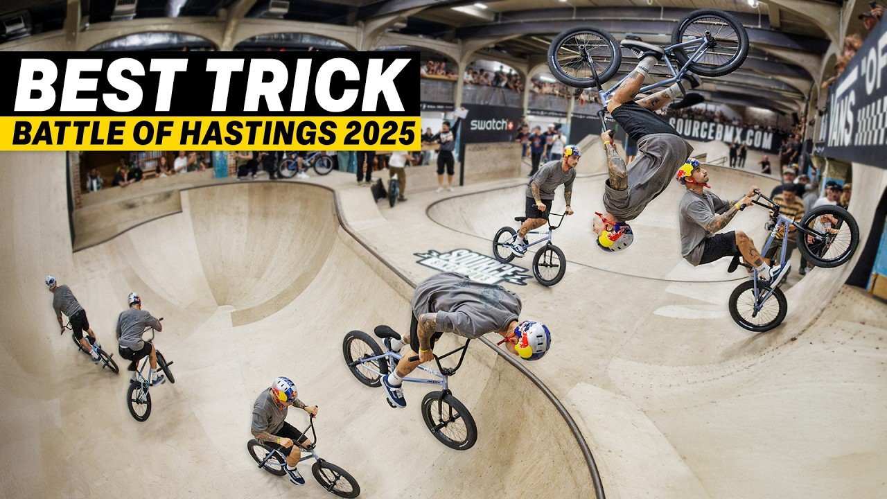 Become a channel member -- https://www.youtube.com/@OurBMX/membership<br />Subscribe, if you want -- https://www.youtube.com/ourbmx?sub_confirmation=1<br />We sell some nice stuff, too -- https://shop.ourbmx.com/<br /><br />Best trick time is here! 35 mins on the clock and as many tricks as you can fit in at the Source Park at Battle of Hastings. <br /><br />Contest Format: 16 riders, 2 riders per team<br />35 min jam session<br /><br />Stay tuned for more BOH coverage right here with Our BMX.<br /><br />Source BMX: https://www.sourcebmx.com/<br /><br />http://ourbmx.com<br />http://instagram.com/bmx<br />http://facebook.com/ourbmx<br />#bmx #ourbmx