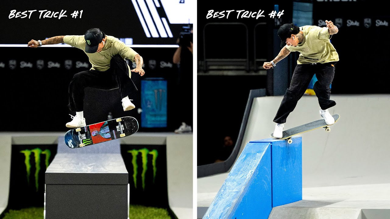 It's been another historical run for Nyjah Huston as he earned his 100th 9-club score at SLS Miami to kick off the 2025 season. Relive every trick he has landed this year on the road to the Super Crown Championship.<br /><br />#SLSParis | October 11 | Hope to see you there! 🇫🇷<br /><br />For tickets to SLS events and more information, visit: https://www.streetleague.com/ 🔥<br /><br />Subscribe Now: https://www.youtube.com/@SLS<br /><br />Follow SLS on Social 💥 <br />⚪️ Instagram - https://www.instagram.com/sls/<br />⚪️ Facebook - https://www.facebook.com/streetleague/<br />⚪️ Rumble - https://rumble.com/c/sls<br />⚪️ TikTok - https://www.tiktok.com/@streetleagueskate<br />⚪️ Snapchat - https://snapchat.com/t/uYXRd6Jw<br />⚪️ Threads - https://www.threads.net/@sls?hl=en<br />⚪️ Twitter - https://x.com/StreetLeague<br /><br />👀 Don't miss new SLS content every week on Rumble<br />Download Rumble (TV + Mobile) 👉 https://rumble.com/our-apps<br />Rumble is free on desktop, mobile and web at www.rumble.com, iOS, Android, Roku, AppleTV, FireTV, Samsung TVs.<br /><br />Get your official SLS x Wolfpak Backpack here, available in 3 different sizes - <br />https://wolfpak.com/collections/street-league-skateboarding-collection<br /><br />#sls #skate #skateboard #skateboarding #trick #nyjahhuston #extremesports #highlights #compilation