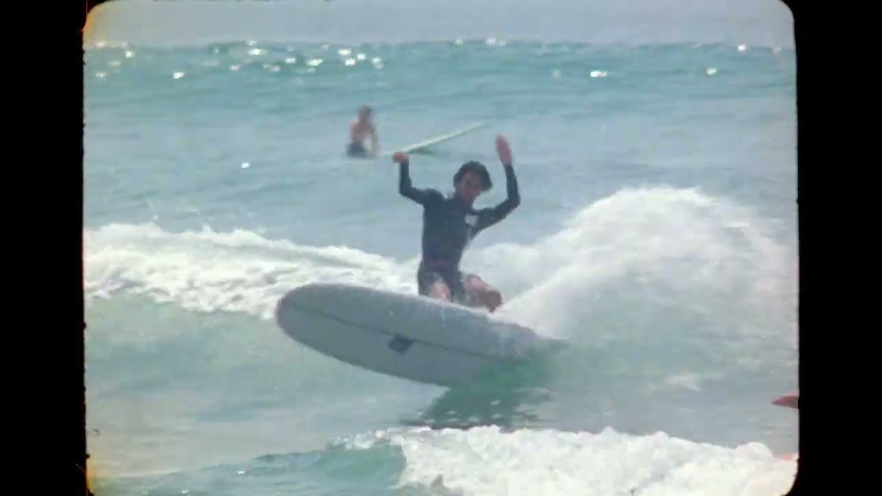 Enjoying the last few days of trunkable surf in Southern California.<br />16mm Filmed and Edited by Alexio Mah<br /><br />~9'6 Sangria~