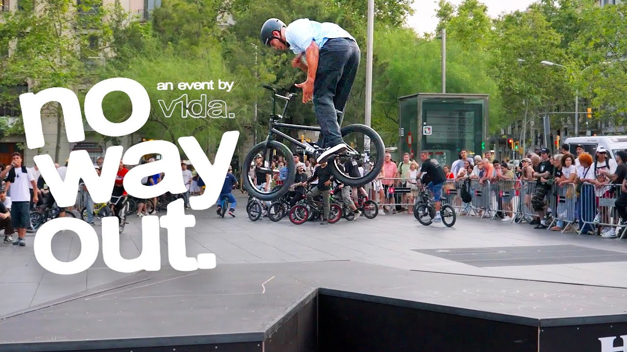 NEW DIG APPAREL https://shop.digbmx.com/collections/APPAREL-AND-MORE<br />-----<br /><br />You may have seen some clips on Instagram but now we've got full highlights from V1DA's 'No Way Out' jam a few weeks back in Barcelona, Spain. So sick to see an event go down in the centre of Barca for all the public to see. One life - Live it! Enjoy. <br /><br />"It was gonna be our anniversary and as a thank you to the community and people we wanted to give back/do something cool. So we came up with a jam and the crazy obstacle. Presented a project to a couple sick brands, they loved the idea and made it possible so we were able to pull it off. Lot of work not only for the event but the whole year with v1da but super rewarding to see people celebrating with us and were it got us so far. big thanks to sponsors, friends and family for the help!" - V1da<br /><br />Video by Will Chappell<br /><br />-----<br />Visit our website for more BMX videos - http://digbmx.com <br /><br />SUPPORT PROJECT X https://shop.digbmx.com/collections/project-x <br />SUBSCRIBE to the DIG channel for more videos - http://bit.ly/DigBMX<br /><br /> ● Facebook - https://facebook.com/digbmx <br /> ● Instagram - https://instagram.com/digbmx <br /> ● Twitter - https://twitter.com/digbmx <br /><br />#BMX #DIGBMX