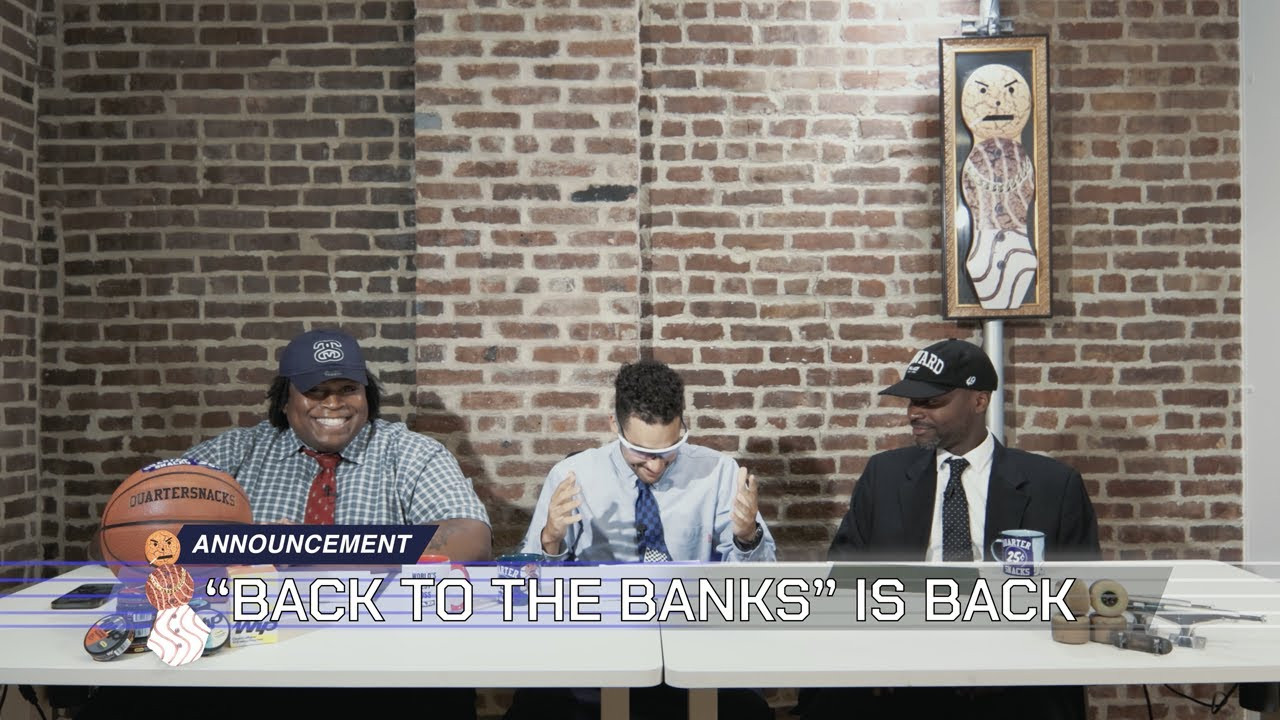 Our correspondents Joel Popeteur, Big Hen Dawg & Father Bop preview the first Back To The Banks contest since 2008 — happening on October 4, 2025 @ 1 P.M. at the Brooklyn Banks. This installment is presented with support from Wip Energy. <br /><br />0:00 - Intro<br />1:15 - Top 5 Banks Tricks of Summer 2025<br />3:19 - Skate Spot or Skatepark? <br />4:50 - Live From The Banks & Outro