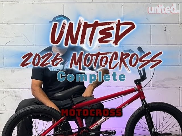 The United BMX Motocross Complete Bike is a high-performance BMX Bike built for durability and speed, and ideal for both beginners and seasoned riders.<br /><br />Featuring a 21" top tube for the taller rider in mind, responsive geometry, and quality components, it’s ready to take on the park, street, or trails. With sealed bearings throughout, including a sealed rear cassette hub and sealed female front hub, the Motocross gives you a bike you can rely.<br /><br />Whether you're learning tricks or going full send, this bike won’t hold you back. Get yours now over on the site at the link below.<br /><br />https://unitedbikeco.com/<br />#unitedbikeco #unitedbmx #bmx