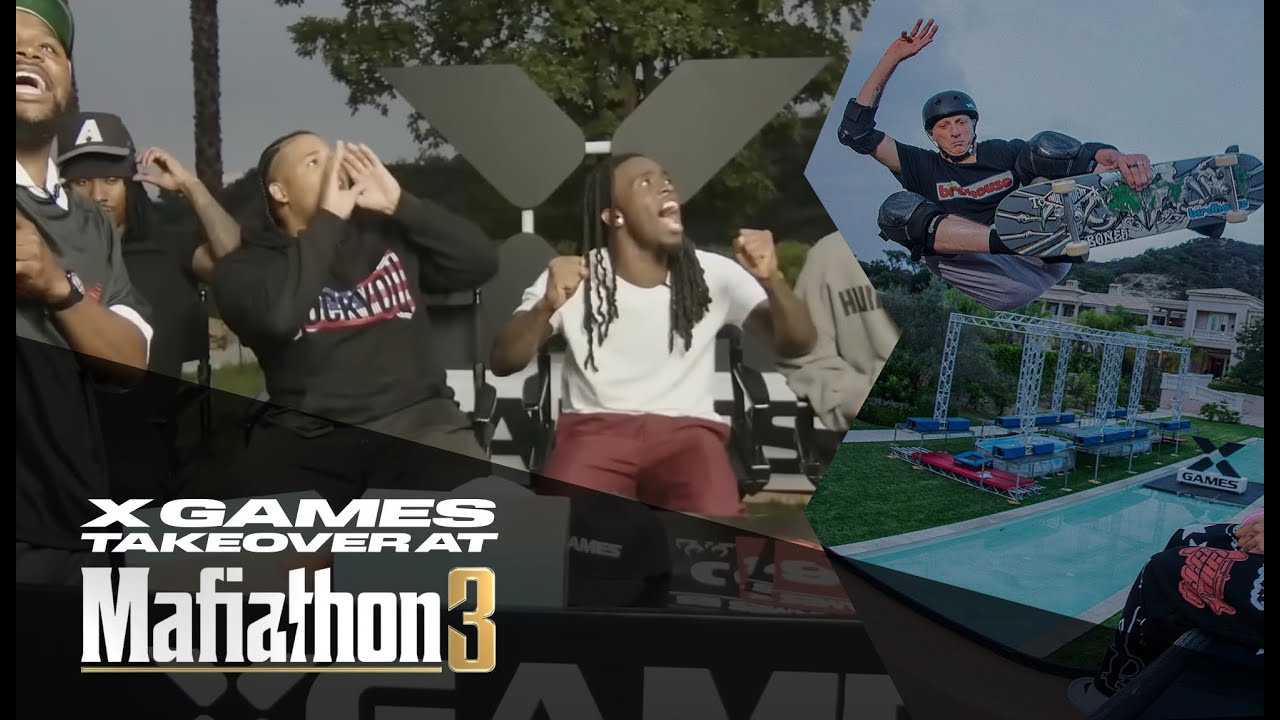What happens when you combine Kai Cenat's Mafiathon & X Games? <br /><br />We dropped a ramp in Kai's backyard, brought out Tony Hawk and some of the biggest names in Vert skating (Think Tom Schaar, Keegan Palmer, Reese Nelson, do we need to say more?) and watched the action unfold. Nothing says Vert's not dead like a pop-up during Mafiathon.<br />____<br /><br />X Games — your destination for all things action sports, music, lifestyle and everything in between. <br /><br />Visit our official homepage at http://xgames.com for more coverage and highlights.<br /><br />SUBSCRIBE: https://www.youtube.com/XGames<br /><br />Check us on Social @XGames:<br />Instagram ► https://instagram.com/xgames<br />TikTok ► https://www.tiktok.com/@XGames<br />Twitter ► https://twitter.com/xgames<br />Facebook ► https://facebook.com/XGames<br />Twitch ► https://www.twitch.tv/xgames<br />Snapchat ► @xgames<br /><br />Thanks for watching #XGames!