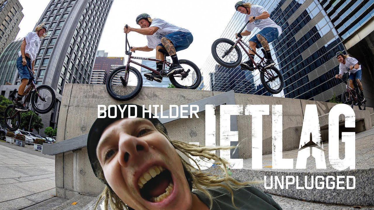 NEW DIG APPAREL https://shop.digbmx.com/collections/APPAREL-AND-MORE<br />-----<br /><br />You've seen Boyd Hilder's bonkers video in the new Jetlag series from Monster Energy... now you can check all the stuff you didn't see. Look out for more of these Jetlag Unplugged videos dropping on DIG in the coming weeks!<br /><br />Video by Rich Forne<br /><br />Watch Boyd Hilder in Jetlag - https://digbmx.com/videos/boyd-hilder-jetlag<br /><br />https://monsterenergy.com<br /><br />-----<br />Visit our website for more BMX videos - http://digbmx.com <br /><br />SUPPORT PROJECT X https://shop.digbmx.com/collections/project-x <br />SUBSCRIBE to the DIG channel for more videos - http://bit.ly/DigBMX<br /><br /> ● Facebook - https://facebook.com/digbmx <br /> ● Instagram - https://instagram.com/digbmx <br /> ● Twitter - https://twitter.com/digbmx <br /><br />#BMX #DIGBMX