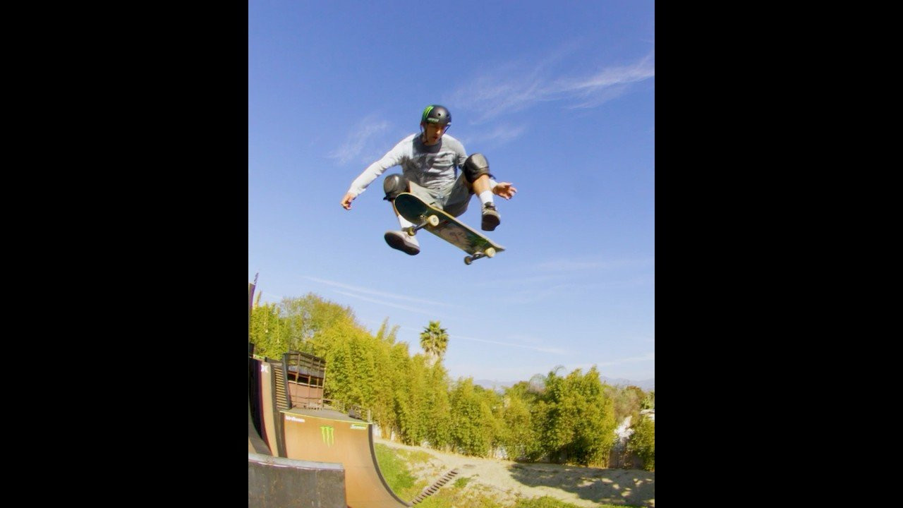 Tom Schaar battled this tre bomb from his "Vert's not Dead" ROUGH CUT 💣