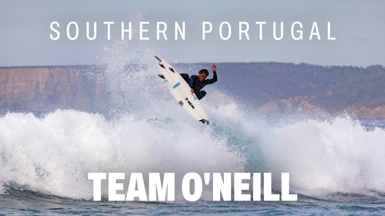 The team spent a few days chasing swell down the coast — linking turns, trading waves, and finding those in-between moments that make a trip what it is. Obrigado, Portugal. 🌊