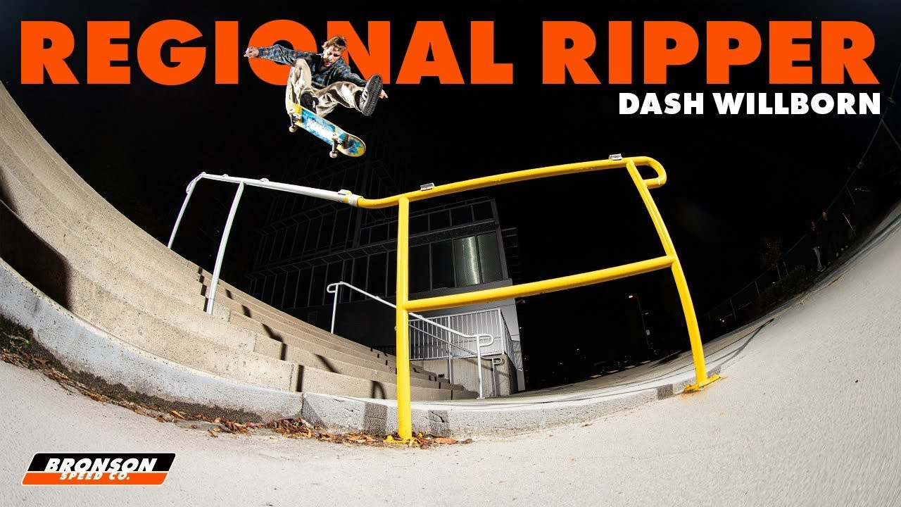 Hailing from Canada and repping Centre Distribution, Dash Willborn brings the heat in his Bronson Speed Co. Regional Ripper part.<br /><br />Follow Dash - https://www.instagram.com/dashellwillborn/<br /><br />Follow Centre - https://www.instagram.com/centredist/<br /><br />Filmed by<br />Brandon Alton - https://www.instagram.com/altonphoto/<br />Camille "Fruga" Benard - https://www.instagram.com/frugaskate/<br /><br />Edited by Dash Willborn - Editor: https://www.instagram.com/dashellwillborn/<br /><br />Subscribe to the Next Generation Channel:<br />🏁 http://bit.ly/NextGenerationChannel​ 🏁<br /><br />Learn More about Bronson Ceramic Bearings: https://bronsonspeedco.com/bearings#ceramics<br />Learn More about Bronson RAW Bearings: https://bronsonspeedco.com/bearings#raw<br />Learn More about G3 Next Generation Bearings: https://bronsonspeedco.com/bearings#g3<br /><br />Keep up with the #FastestBearings​ on Social:<br />🏁 Instagram: https://instagram.com/bronsonspeedco/​<br />🏁 Twitter: https://twitter.com/bronsonspeedco​<br />🏁 Facebook: https://www.facebook.com/BronsonSpeedCo<br /><br />Shop Next Generation Bearings <br />💸 https://nhsskatedirect.com/pages/bronson-speed-co