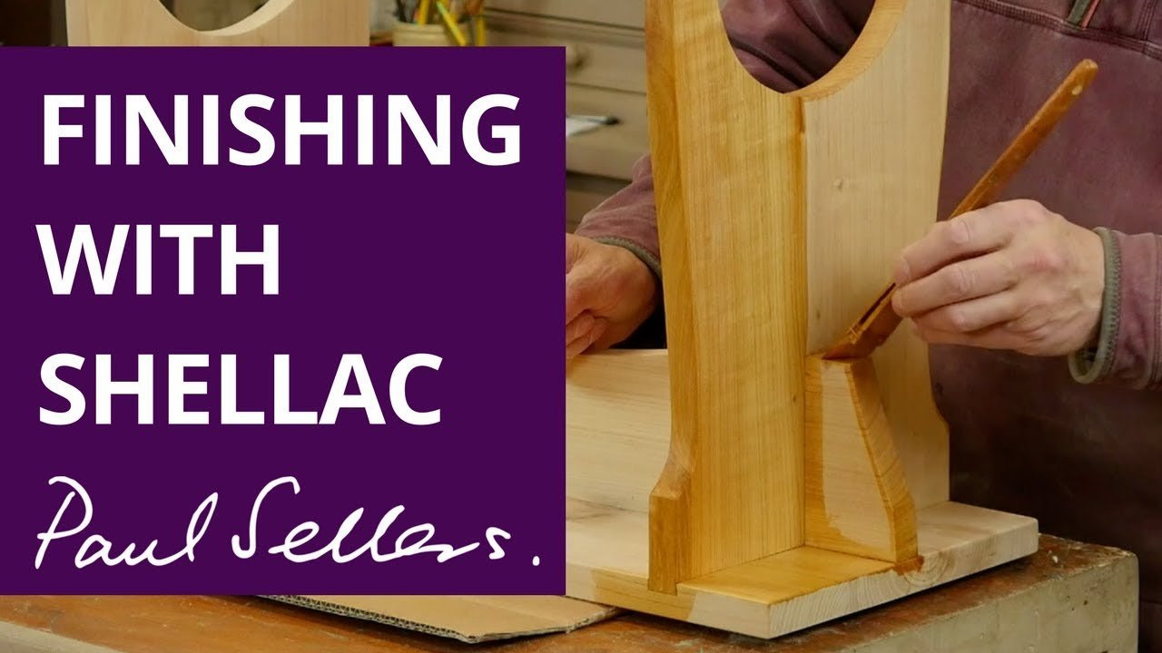 Paul shows his process for applying a shellac finish to small projects. He uses a first cut coat which raises tooth in the surface and works progressively around the project from the wet edge whenever possible. Next, he sands out this first coat before applying consecutive coats.<br /><br />For a beginner friendly guide on finishes, see our sister site: https://commonwoodworking.com/wood-finishes/<br /><br />For more information on these topics, see https://paulsellers.com or https://woodworkingmasterclasses.com