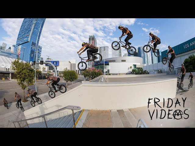 This episode is brought to you by @RockstarEnergy <br /><br />Be sure to hit up the Markit Merch store and support Friday Videos by picking up one of our new limited edition posters! <br />https://markitbmx.myshopify.com/<br /><br /> This is the first time the kickers made it all the way up to Los Angeles and it was a non stop session with Chad Kerley and Josh Delarosa. I got a couple clips I’ve been dreaming up for a while now and Chad ends the session with a banger we never expected to see. The kicker turns the world into a bike park and we love it! <br /><br />Filmed and Edited by Joey Cobbs<br /> <br />Friday Videos Music is provided by @themusicbed - Sign up for a FREE TRAIL using our code and support the channel! <br />https://fm.pxf.io/joeycobbs-freetrial<br /><br />You don’t ever want to miss a Friday video, and especially not this one!! <br />📺 Subscribe for more: / @Enarson619 <br />📲 Follow me on Instagram: https://www.instagram.com/dennisenarson/ <br />💬 Drop a comment & let me know what you think!<br /><br /><br /><br /><br /><br /><br />MB01BTELBDAF2MN<br />MB01DCN6BOQDYIJ<br />MB01GWPVUJMG6RO<br />MB01W6MOOZUJWJM