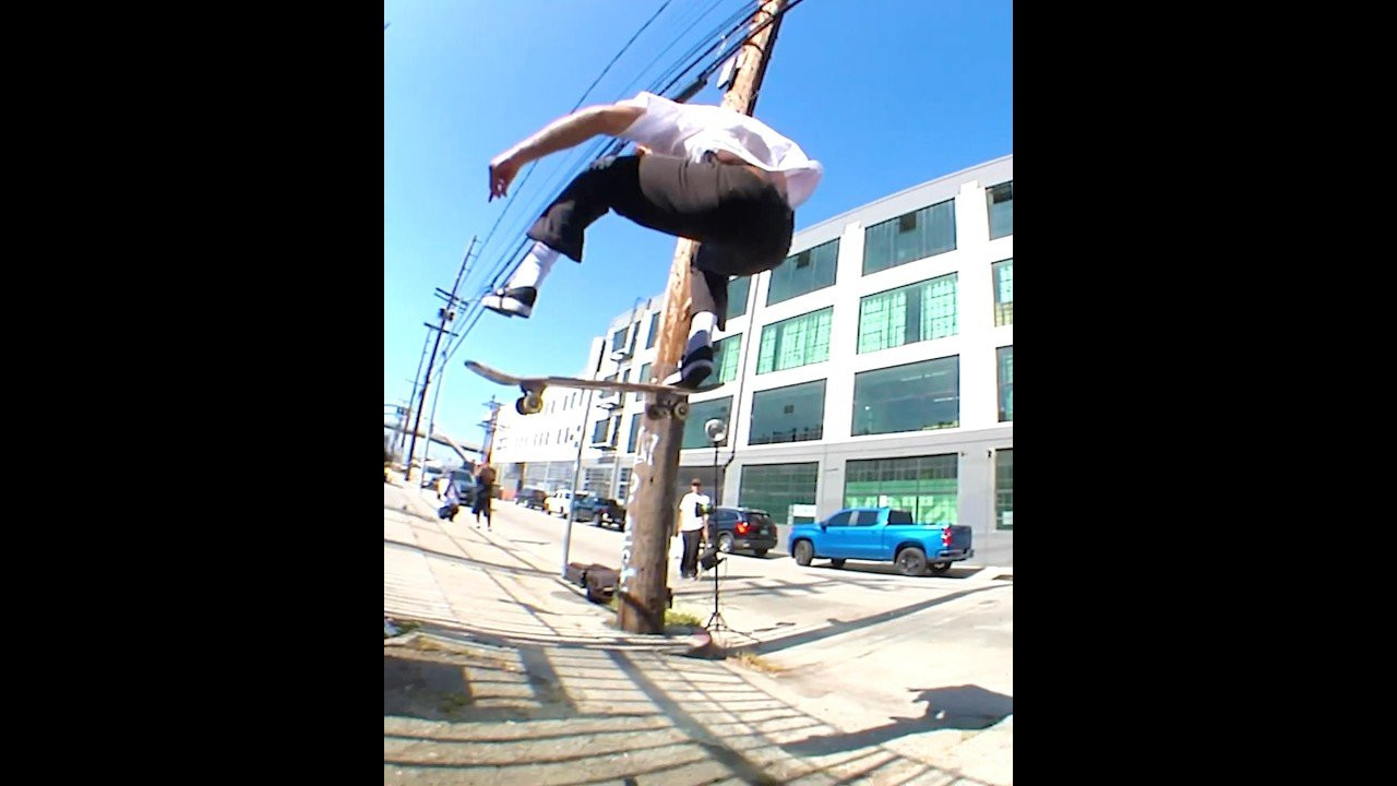 Dylan Jaeb from the Dickies X Thrasher's "Diesel Time" video 🧼