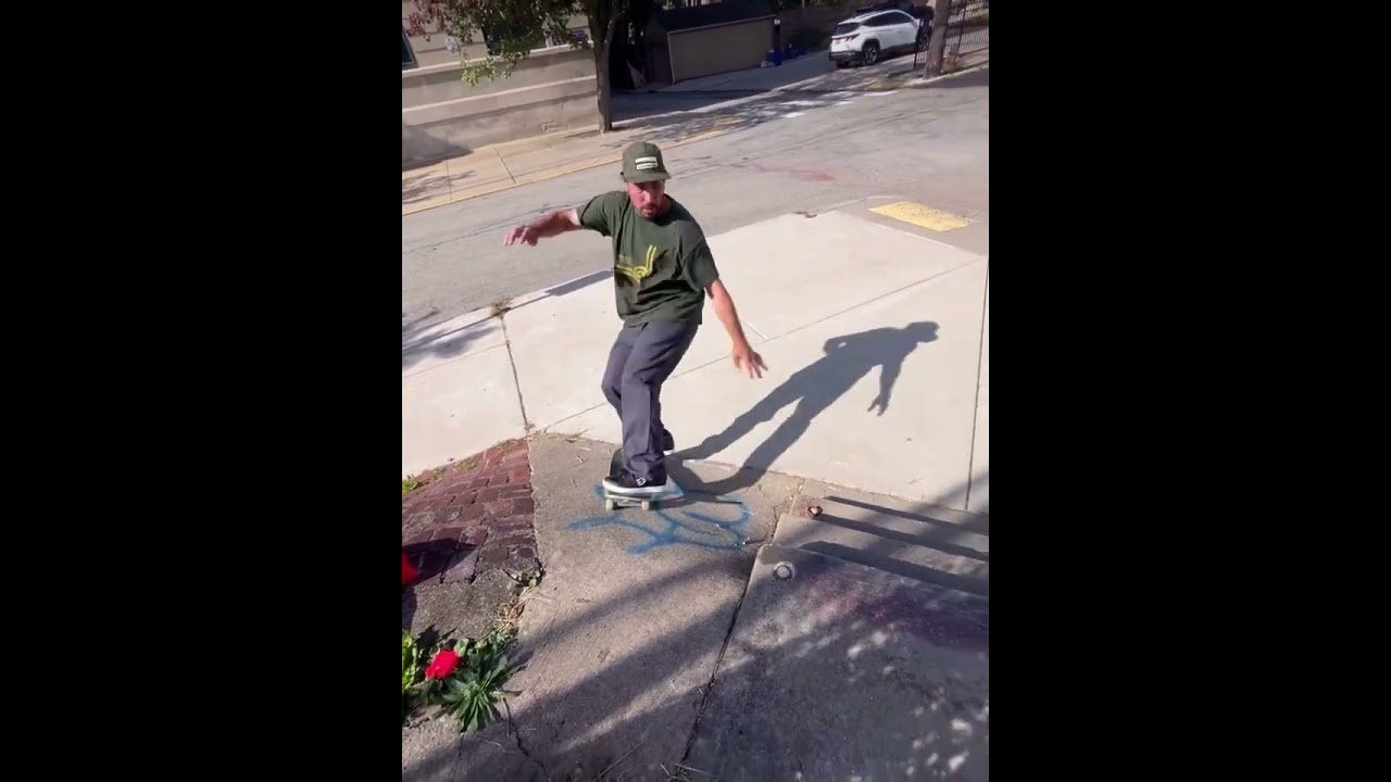 Freddy Noseblunts a clasic bank to curb on a recent trip to the berg.<br /><br />Black Leather Reed Mids, Now available at skateshops & ipath.com<br /><br />#ipathskateboarding #fredgall #ipath #freddygall #skateboarding