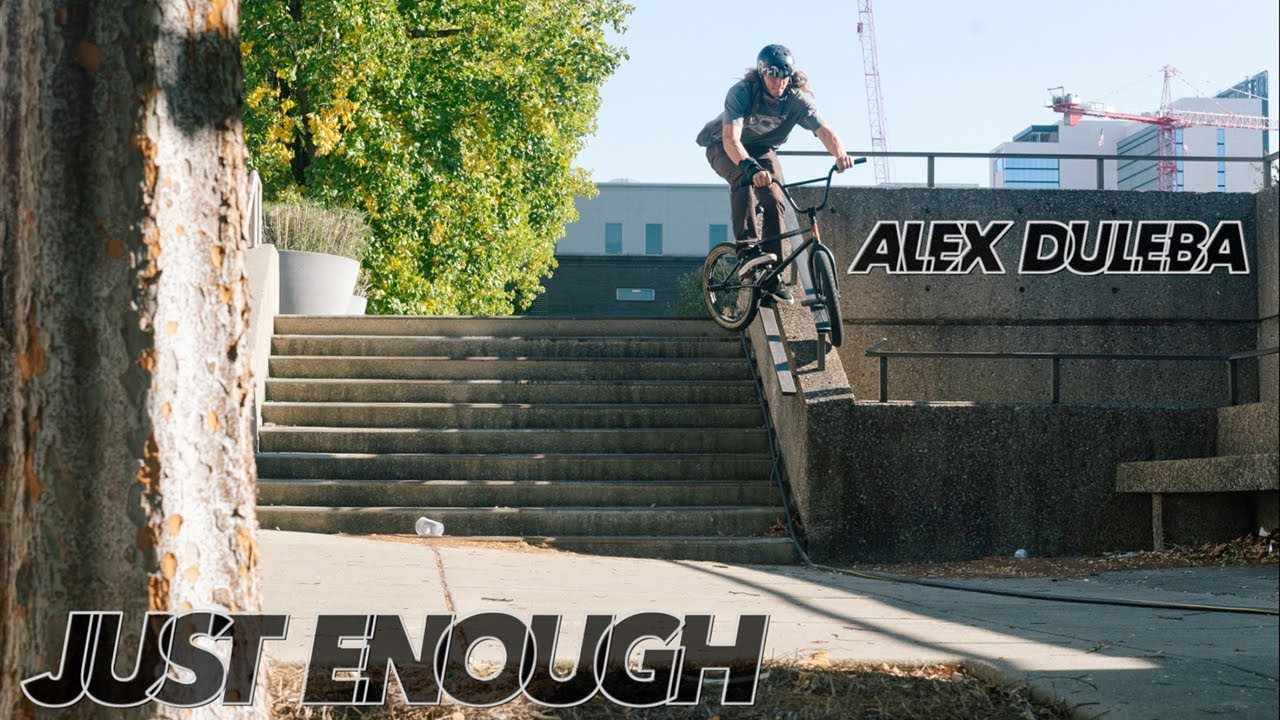 ALEX DULEBA video part from the JUST ENOUGH DVD... this shit is what it’s all about… this is REAL bmx… just gettin out with the homies and creating something that will last foreverr… <br /><br />a film by Dustin Arp… <br /><br />support BMX and keep the DVD dream alive… <br />available now in limited quantities at cultcrew.com <br /><br />https://cultcrew.com<br />#bmx #cultcrew