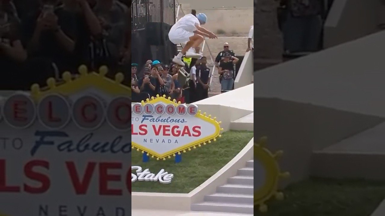 #SLSVegas | October 25 | See you there! 🎰<br /><br />For tickets to SLS events and more information, visit: https://www.streetleague.com/ 🔥<br /><br />Subscribe Now: https://www.youtube.com/@SLS<br /><br />Follow SLS on Social 💥 <br />⚪️ Instagram - https://www.instagram.com/sls/<br />⚪️ Facebook - https://www.facebook.com/streetleague/<br />⚪️ Rumble - https://rumble.com/c/sls<br />⚪️ TikTok - https://www.tiktok.com/@streetleagueskate<br />⚪️ Snapchat - https://snapchat.com/t/uYXRd6Jw<br />⚪️ Threads - https://www.threads.net/@sls?hl=en<br />⚪️ Twitter - https://x.com/StreetLeague<br /><br />👀 Don't miss new SLS content every week on Rumble<br />Download Rumble (TV + Mobile) 👉 https://rumble.com/our-apps<br />Rumble is free on desktop, mobile and web at www.rumble.com, iOS, Android, Roku, AppleTV, FireTV, Samsung TVs.<br /><br />Get your official SLS x Wolfpak Backpack here, available in 3 different sizes - <br />https://wolfpak.com/collections/street-league-skateboarding-collection<br /><br />#sls #skate #skateboard #skateboarding #slsvegas #trick #extremesports #art #shorts