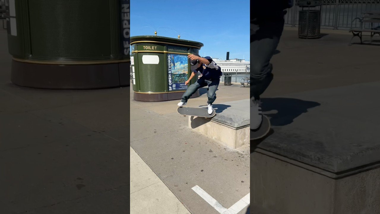 Kai Kishi putting it down at Pier 7 🛟