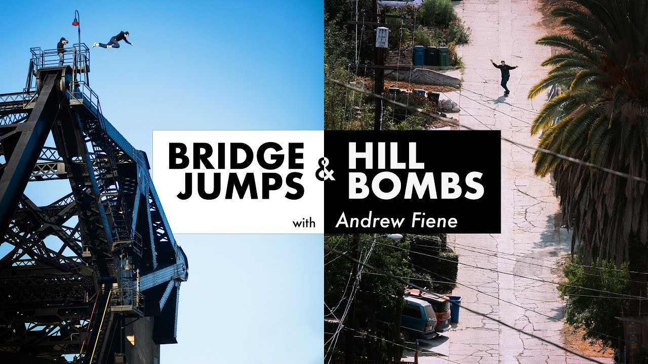 Whether it's bombing the steepest street in LA or jumping off a 100-foot bridge into The Bay, Fiene's adrenaline-spiking stunts are in a league of their own. Tag along to see what makes him tick. <br /><br />Keep up with Thrasher Magazine here:<br /> http://www.thrashermagazine.com<br /> http://www.facebook.com/thrashermagazine<br /> http://www.instagram.com/thrashermag<br /> http://www.twitter.com/thrashermag