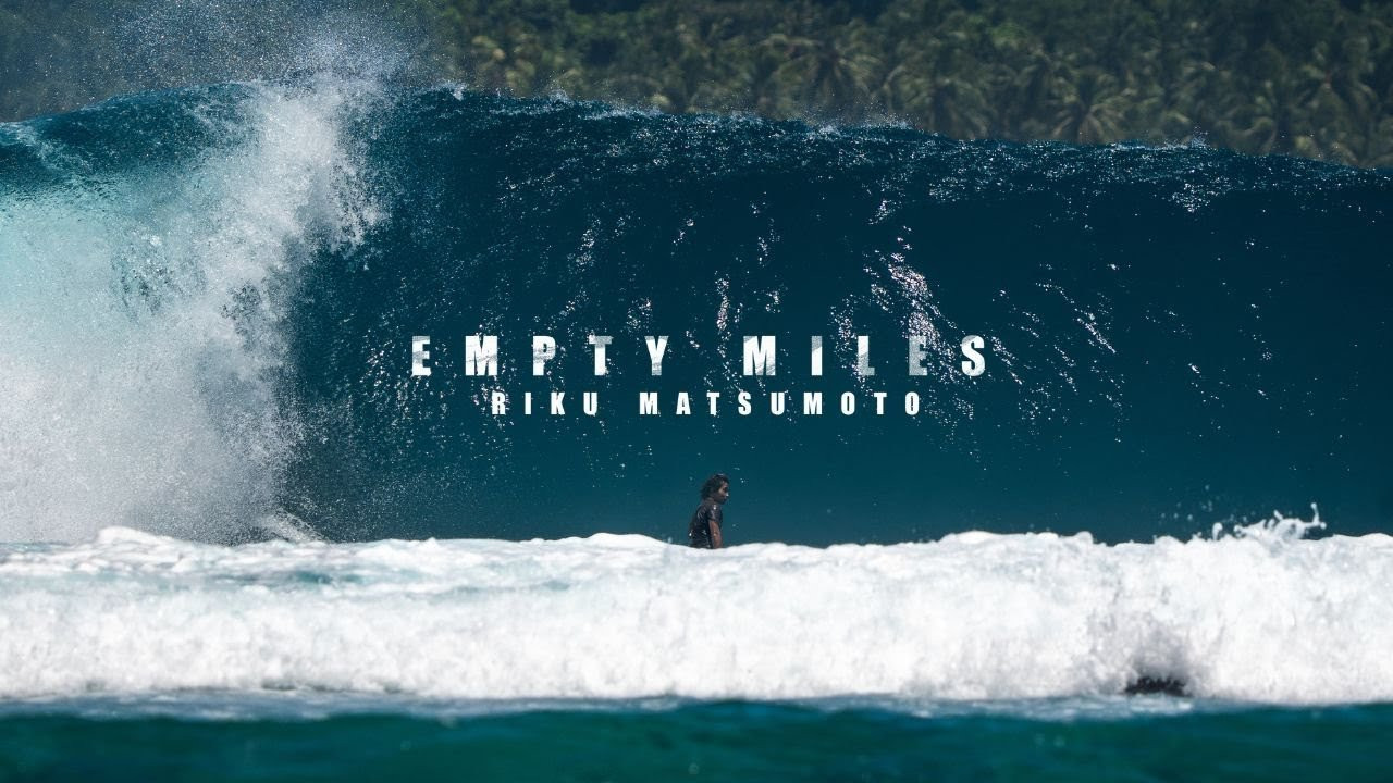 EMPTY MILES is a 15-minute surf film featuring Japanese surfer Riku Matsumoto, filmed and produced at Alaia Mentawai in the Mentawai Islands, Indonesia.<br />Edited by Natsuko Shibata, with cinematography by Dave Mathew the film follows Riku through a series of raw and beautifully shot sessions around Alaia — exploring rhythm, space, and the quiet determination that defines a life built around surfing.<br /><br />Riku Matsumoto — @matsu_riku119<br />Edited by Natsuko Shibata — @natsukoshibata<br />Filmed by Dave Mathew — @wehtamevad<br />Additional Footage by Kainoa Ronquilio — @kainoaronk