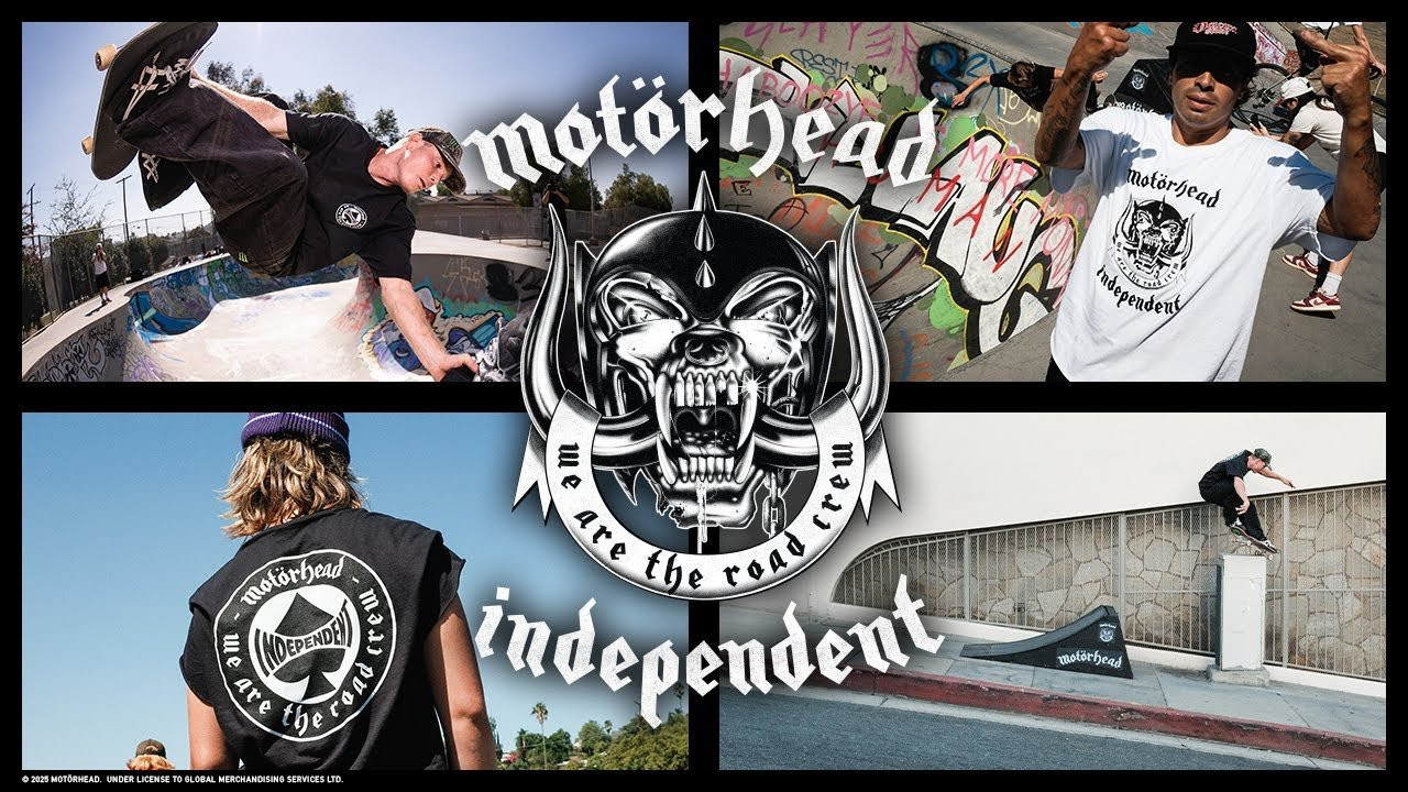We hit the road with the crew 🔥 BBQ session at Garvanza, bombing hills, and finishing the day at Lemmy’s Lounge. The Motörhead x Independent Trucks Collection featuring Stage 11 Hollows, apparel, and grip is available now at local skateshops. We are the road crew. ♠️<br /> <br />Featuring:<br />Tony Trujillo, Milton Martinez, Wes Kremer, Jhanka, Kieran Woolley, Mathias Torres, Grace Marhoefer, Lady Meek, Jonny Gasparotto, Roman Pabich and Omar Hassan.<br /> <br />© 2025 Motörhead Under License to Global Merchandising Services Ltd.<br /> <br />Follow Motörhead - https://www.instagram.com/officialmotorhead/<br /> <br />Filmed by:<br />Jacob Nuñez - https://www.instagram.com/paconertz/<br />Jesse Silva - https://www.instagram.com/noguf/<br /> <br />Edited by Jacob Nuñez - https://www.instagram.com/paconertz/<br /> <br />Shop the Full Collection - https://nhsskatedirect.com/collections/independent-x-motorhead<br /><br />____________________________________________________________________<br /><br />Ride The Best and Subscribe to Independent Trucks!<br /><br />Shop: https://nhsskatedirect.com/pages/independent-trucks<br />YouTube: http://bitly.com/IndyYouTube​​<br />Facebook: https://www.facebook.com/IndependentTrucks<br />Instagram: https://instagram.com/independenttrucks​<br />Twitter: https://twitter.com/indy_trucks​