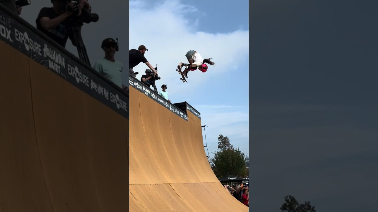 Congratulations to team rider @arisatrew for winning vert @EXPOSURESKATE 🥇🎥 @Listen0