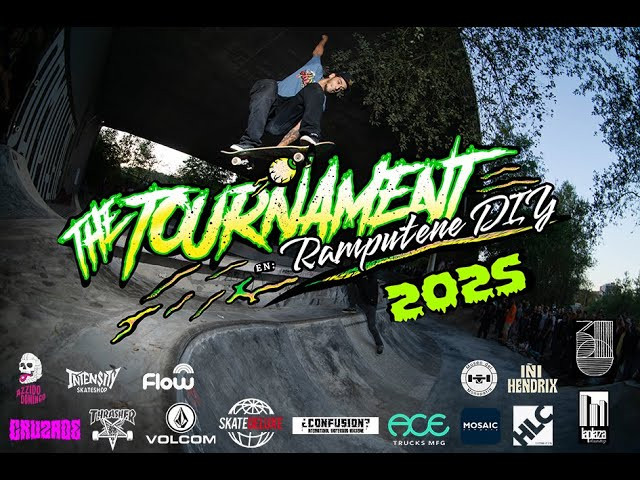 This happen at The Tournament 2025 in Ramputene DIY.<br />By Cruzade skateboards, Thrasher magazine, Skatedeluxe, Volcom, ACE trucks, Mosaic bearings, HLC distribution, Confusion Skateboarding Magazine, LAplaza Skateshop, 310 skateshop, Intensity skateshop, Flow Store, Azzido Domingo and Iñi Hendrix as DJs, and the best speaker out there, our Captain Jairock sharing the job with Txuri<br /><br />Congratulations to Alain Kortabitarte<br /><br />Filmed and edited by Pablo Ribera<br />Drone shot by Santiago Vergniaud