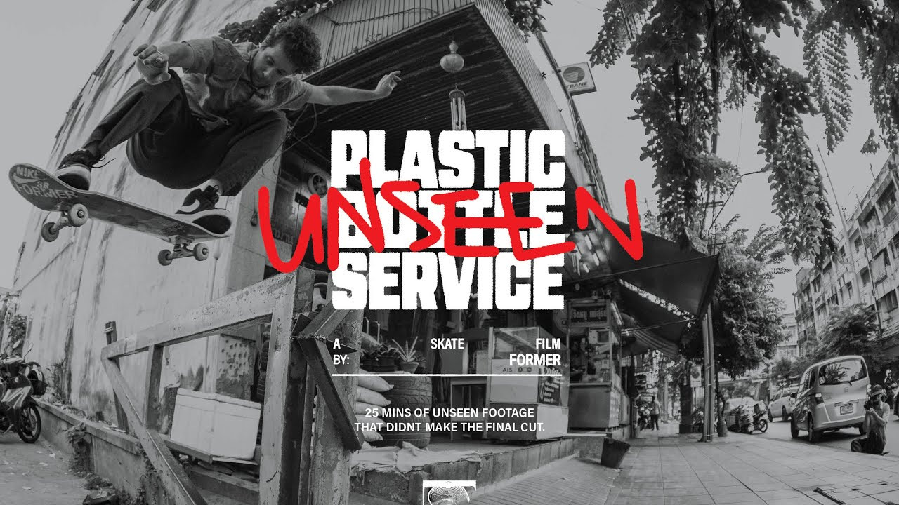 With plenty of footage left on the cutting room floor of our latest skate film (PLASTIC BOTTLE SERVICE), we thought it was better to not waste it or let it fry on a hard-drive. So we asked our dear friend, and editor of the film Geoff to slap some shit together. 25 minutes of unseen footage that didnt make the final cut.