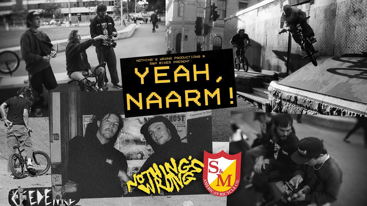We are proud to present "YEAH NAARM📼 A BMX video featuring The Down-Under’s heaviest hitters and S&M stalwarts James "Jimmah" Pease and Jon "Termite" Mackellar!<br /><br />📹 Filmed on Wurundjeri Country and the greater Kulin nation by Greg Barnes of Nothing's Wrong BMX!. All Melbourne spots & soundtrack, courtesy of @splitsystem666 @privatefunction69 The Pro Teens & GM ROCK.<br /><br />📻 With narration from @pbsfm community radio legends Vince Peach, @fangitfangitfangit & @richie1250<br /><br />Featuring: https://www.instagram.com/jimmah_ and https://www.instagram.com/ttermite900/<br />Filmed/Edited by: https://www.instagram.com/nothingswrongbmx/