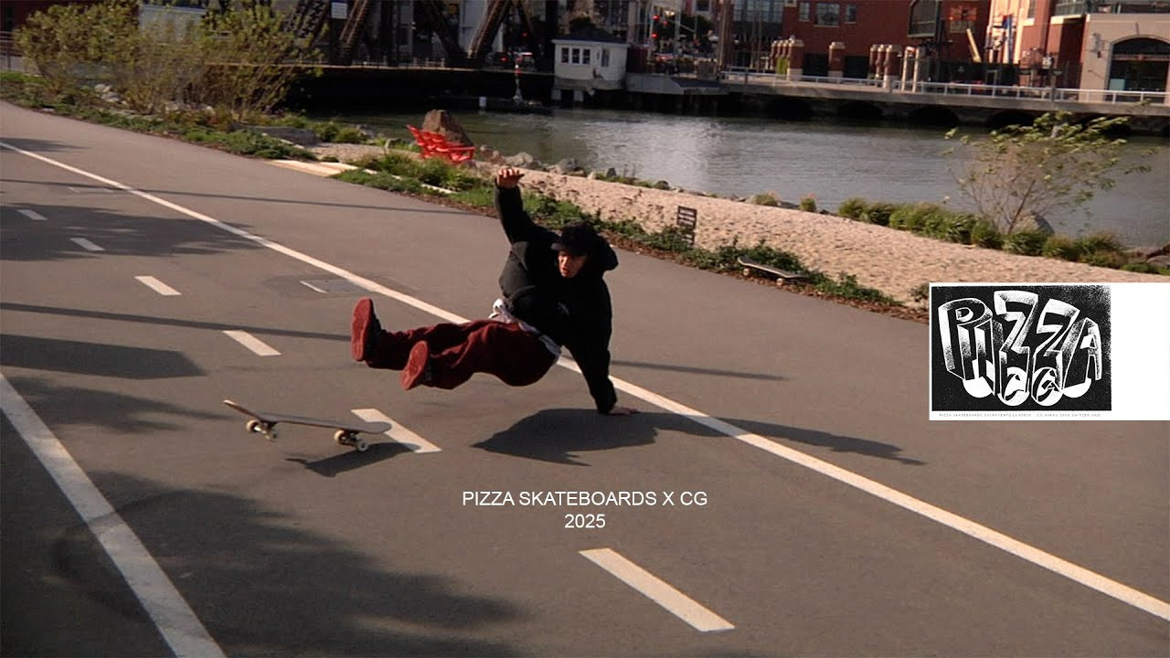 The legends of Colour Group have blessed us with a collaborative shirt design in honor of our friendship and the lifetime bond with their members and the country of Switzerland. The shirt features Pizza and CG's logo mark in an abstract typeface with each city of origin an their respective postal codes. <br />Olli Weismantel bridges the gap between Sacramento and Aarau with two and half minutes of respectable street skating across the likes of northern California. Set to the sound of A Hardcore Sword Slowly Spinning by the Sacramento duo U Have F O.<br />We hope this video inspires you to get out and skate, make new friends, and see the world.