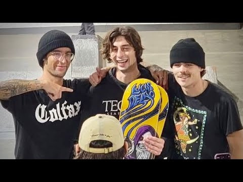 Lucas Delao turns Pro for Techne Skateboards at Studio Skate Supply in Kansas City, KS. Featuring: Lucas Delao and Techne Team Riders Alex Gould and Devin Bagnoli and the Homies: Hunter Gonzales, Shane Bonuchi, Garrett Gonzales and Seth Corson. Film/Edit: Chris Barber. November 8th 2025.<br />@StudioSkateSupply @techneskateboards5961 @lucasdelao5475 @DevinBagnoli