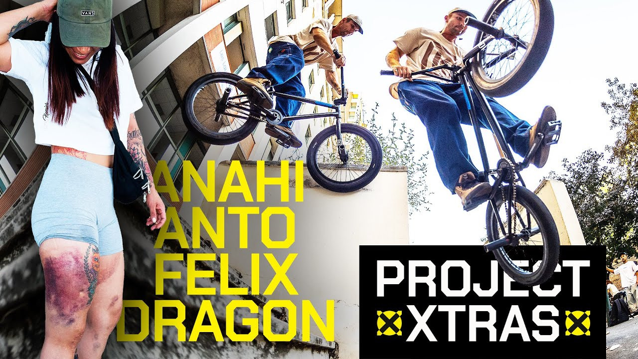 NEW DIG APPAREL https://shop.digbmx.com/collections/APPAREL-AND-MORE<br />-----<br /><br />The final instalment of our Project X-tras series, this time with Felix Prangenberg, Anthony Perrin, Dragon Higa, and Anahi Valentina. Watch the full Project X video here - https://digbmx.com/videos/project-x-full-video-dig-x-the-cut-bmx<br /><br />Filmed by Peter Adam, Grant Castelluzzo, and Trent Lutzke<br /><br />-----<br />Visit our website for more BMX videos - http://digbmx.com <br /><br />SUPPORT PROJECT X https://shop.digbmx.com/collections/project-x <br />SUBSCRIBE to the DIG channel for more videos - http://bit.ly/DigBMX<br /><br /> ● Facebook - https://facebook.com/digbmx <br /> ● Instagram - https://instagram.com/digbmx <br /> ● Twitter - https://twitter.com/digbmx <br /><br />#BMX #DIGBMX