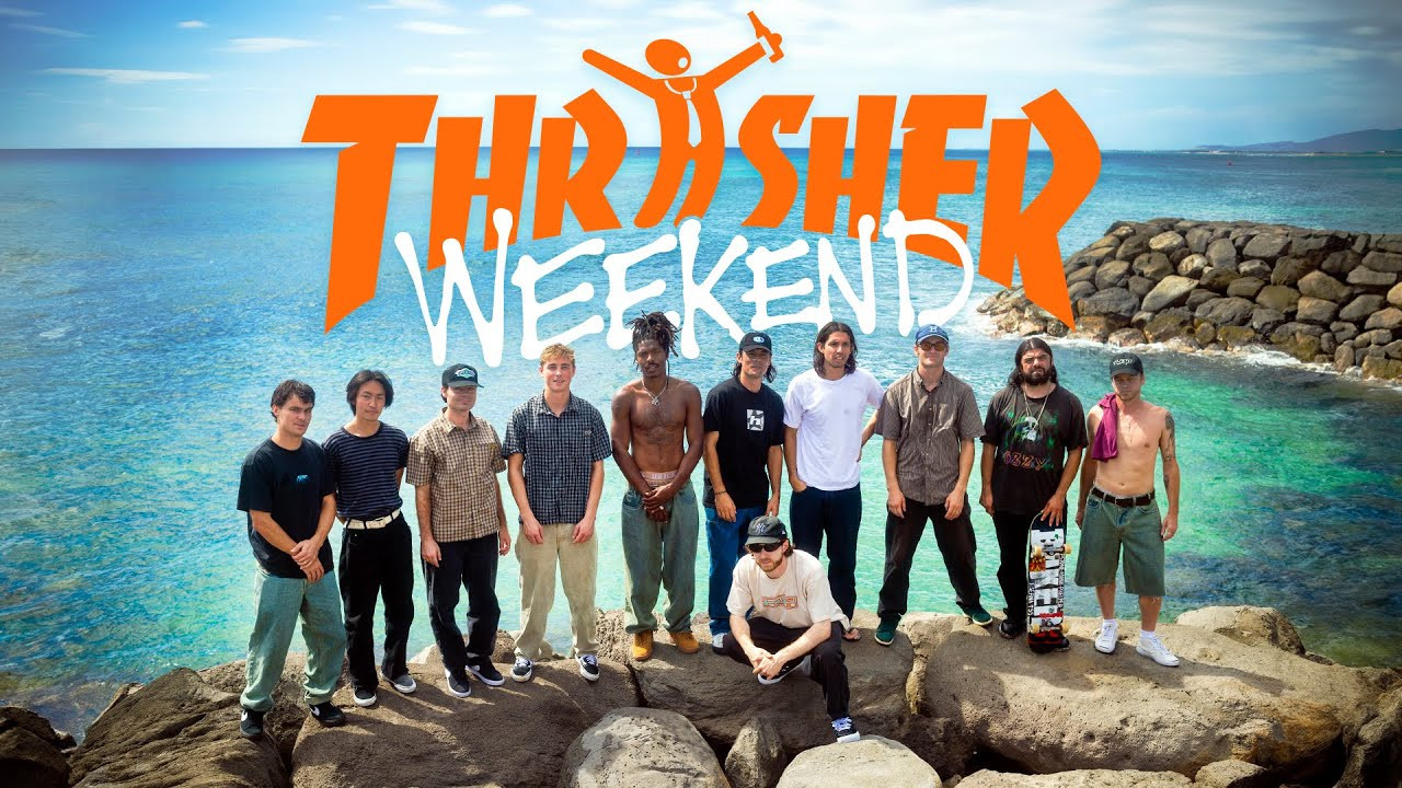 From the islands’ cuts to insane demos, HUF busts through Hawaii with a surplus of style and raw power in our most scenic Weekend to date. <br /><br />Keep up with Thrasher Magazine here:<br /> http://www.thrashermagazine.com<br /> http://www.facebook.com/thrashermagazine<br /> http://www.instagram.com/thrashermag<br /> http://www.twitter.com/thrashermag