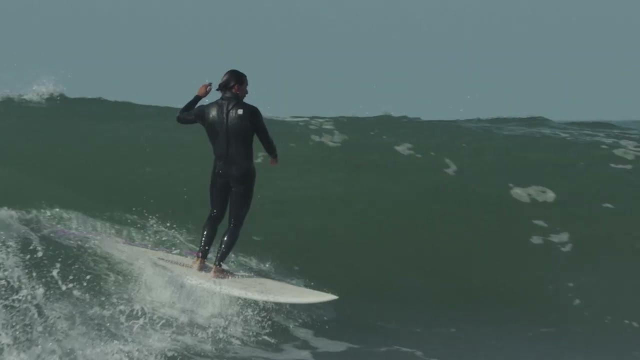 The NOZ Model — an 80’s-inspired shortboard from Noah Collins x Panda Surfboards, built for speed, style, and power. Made with Panda's signature Twinzer setup. Classic feel, modern performance.