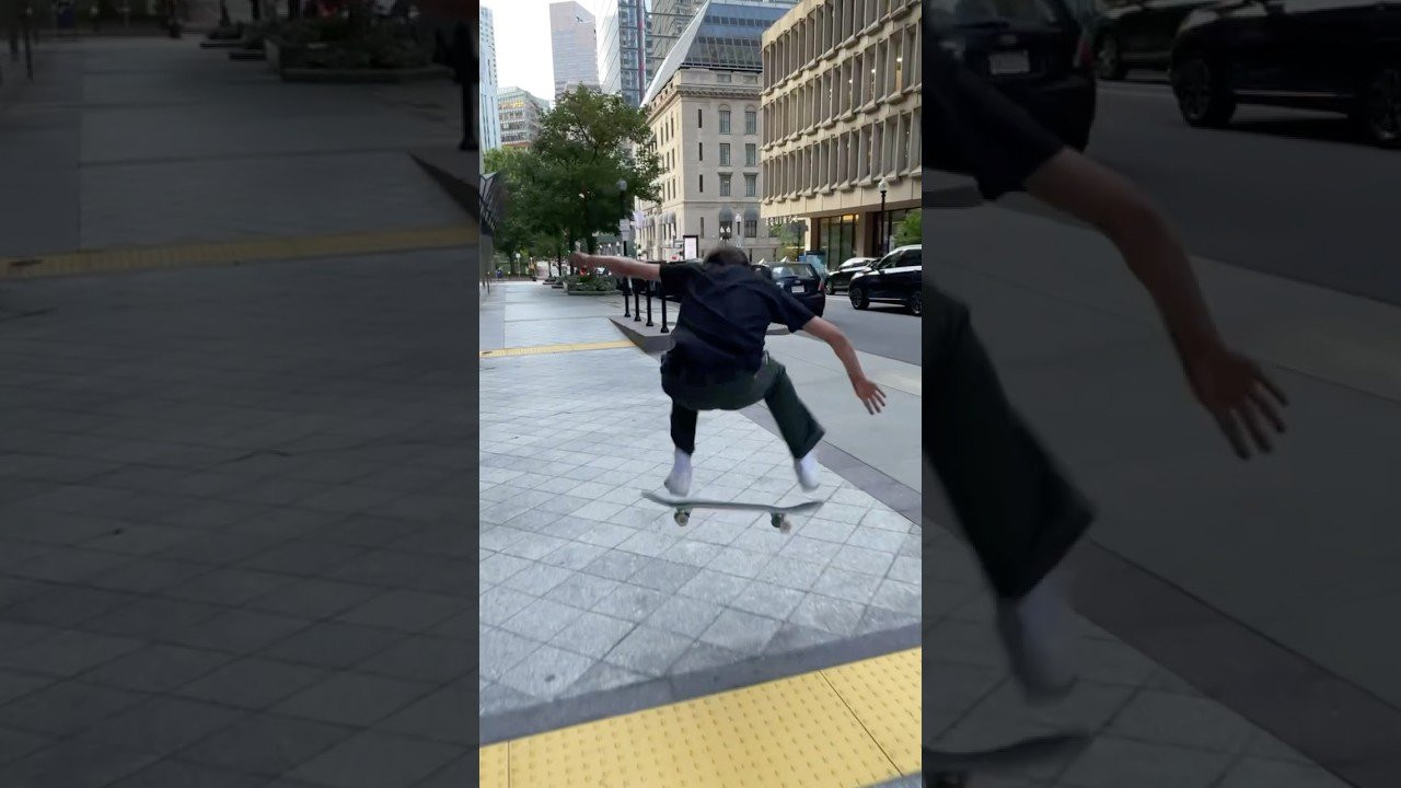 ✨ Suciu shouts out PJ at the window sills in Boston ☘️