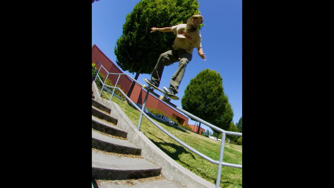 The concrete quakes. The ceiling shakes... And every inch of coping crumbles when Greyson gets goin' on his war path. Brutal doesn't even begin to describe this part.