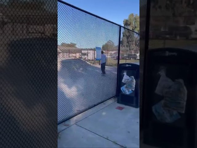 Reese Barton wallrides a fence at his local park. <br />#ipath #ipathfootwear #ipathskateboarding #wallride #fenceride #skatepark