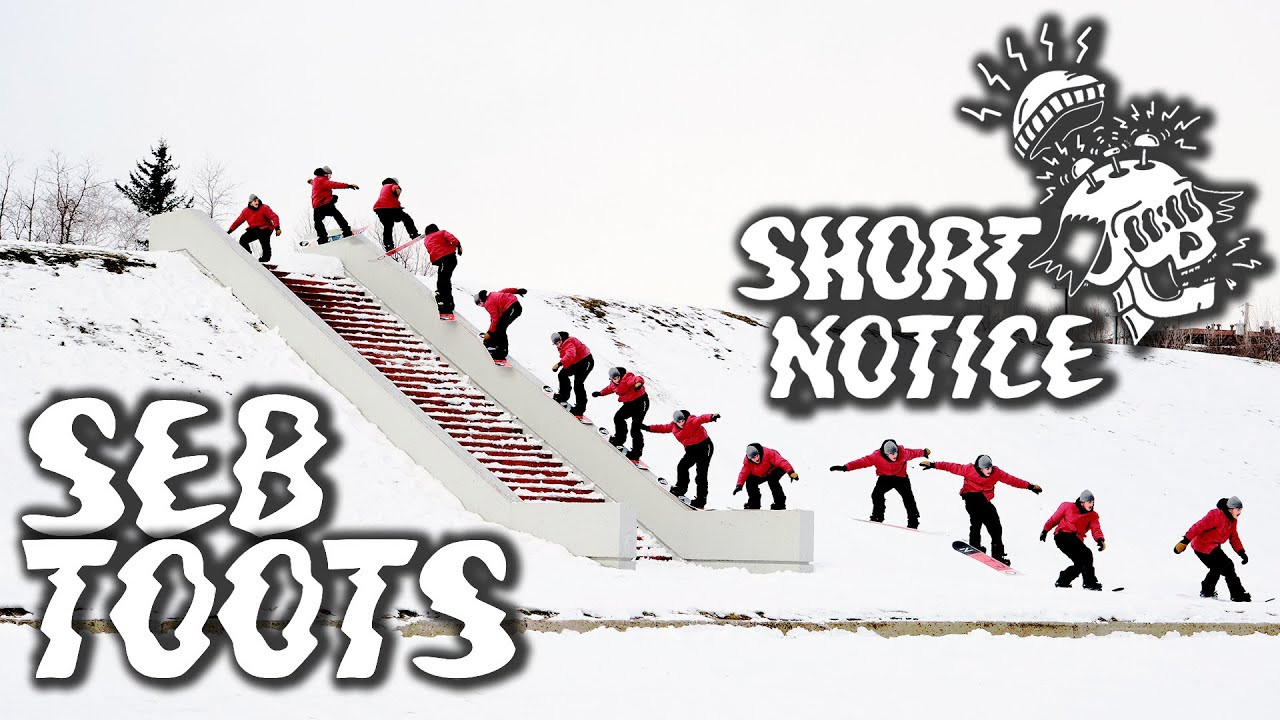 Seb Toots went absolutely bonkers in the streets this past season. Putting together another insane street segment. Smash play, lean back and enjoy the show as Seb will make sure to leave you watching in awe as he drops one hammer after the other.<br /><br />When you're done take a deep breath and take a look behind the making of Seb's insane Short Notice part: including all the battles, all the fails all the glorious makes and a few unreleased bangers to make it worth your time. Enjoy the show!<br /><br />► Subscribe to Seb Toots: https://www.youtube.com/user/sebtoutant/<br />► Discover more from Red Bull Snow any time on our Red Bull TV Apps, for all your devices: http://win.gs/RedBullTVApps <br />___<br />Experience the world of Red Bull Snow like you have never seen it before. With the best snow action sports clips on YouTube and original series, from skiing to snowboarding, prepare for your "stoke factor" to be at an all time high.<br /><br />Subscribe to Red Bull Snow on Youtube: https://win.gs/SubToRedBullSnow<br /><br />Get the FREE Red Bull TV apps for all your devices: https://go.onelink.me/351027264/35a30660<br /><br />Red Bull Snow on Facebook: https://www.facebook.com/RedBullSnow/<br /><br />Red Bull Snow on Instagram: https://www.instagram.com/redbullsnow