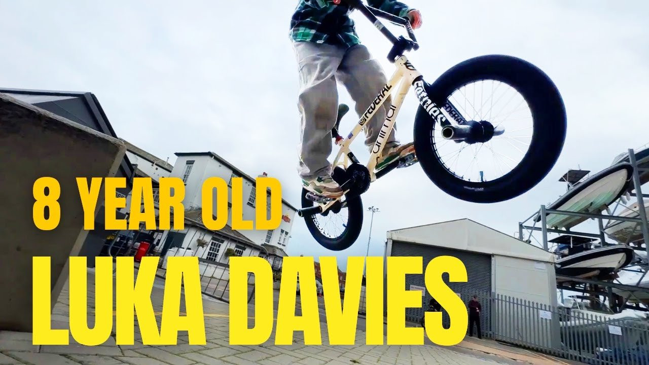 NEW DIG APPAREL https://shop.digbmx.com/collections/APPAREL-AND-MORE<br />-----<br /><br />You may recognise 8 year old, Luka Davies from his huge caveman attempt at the Red Bull Featured street jam in Manchester earlier this year, but now he's back with this proper street video. Rail crooks, feeble hard 180, and way more... the future's looking bright. <br /><br />-----<br />Visit our website for more BMX videos - http://digbmx.com <br /><br />SUPPORT PROJECT X https://shop.digbmx.com/collections/project-x <br />SUBSCRIBE to the DIG channel for more videos - http://bit.ly/DigBMX<br /><br /> ● Facebook - https://facebook.com/digbmx <br /> ● Instagram - https://instagram.com/digbmx <br /> ● Twitter - https://twitter.com/digbmx <br /><br />#BMX #DIGBMX