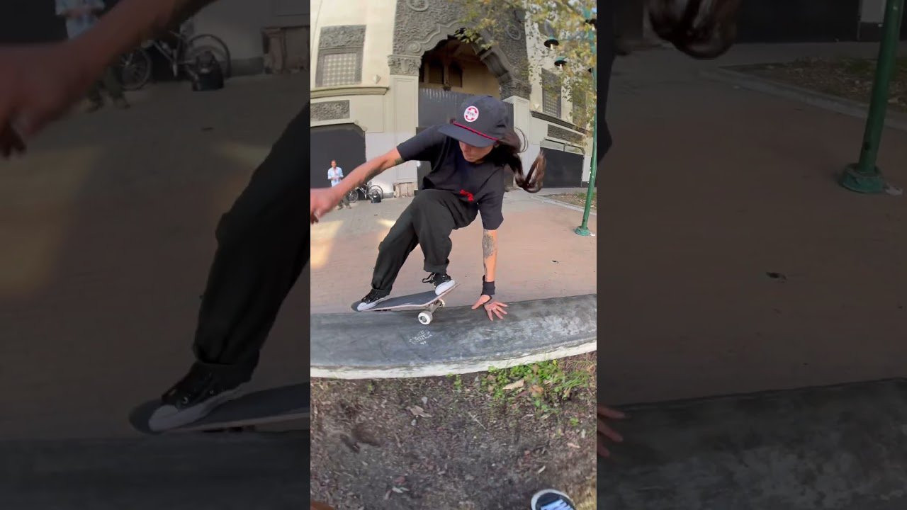 Eugenia Ginepro skates Bones Big Balls available at your local skate shop! 🎶 @PescadoRabiosoOficial