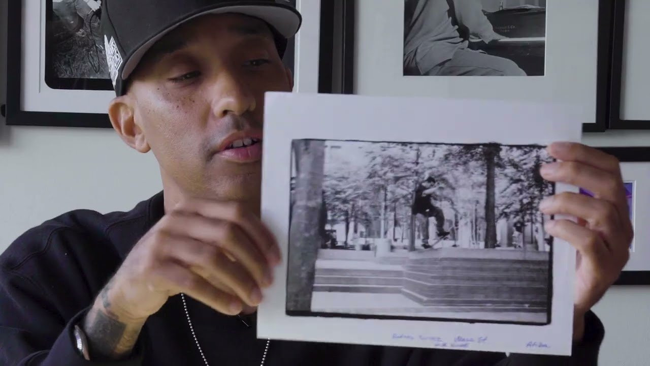 Back in 2021, when we did part two of the oral history behind all the skate photos featuring the Twin Towers, we got Atiba on the horn to talk through a few shots from ~1997. In doing the digging for those, he happened to uncover a small cache of unscanned New York photos he forgot about because they didn’t feel like much at the time, but obviously took on new meaning as the years went by and the world changed.<br /><br />In the midst of Atiba’s monthslong media tour promoting his latest Vans collection, we visited him at his office to see just what else he had in the stash from New York. For a guy who got started working in skateboarding in San Diego in 1995, headed into what can only be described as a “golden age” for print media, we wanted to know what he saw, shot, and remembered from this city that was generally only a novelty in an era dominated by the west coast.<br /><br />📹 Video by Adam Abada