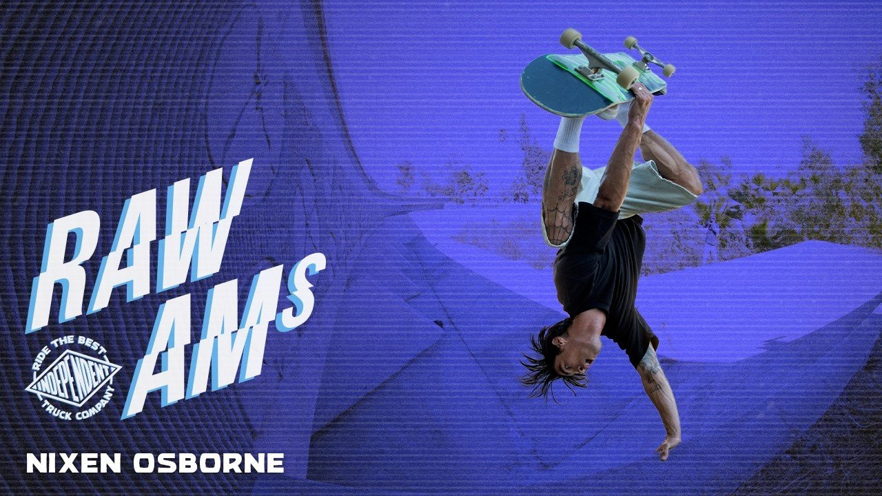 Nixen Osborne goes off in his RAW AMs part — crushing massive handrails and big terrain. He closes it out with a serious back smith that lands hard.<br /><br />Follow Nixen - https://www.instagram.com/nixen_osborne/<br /><br />Filmed by:<br />Vinny Dalfio - https://www.instagram.com/vindogg/<br />Ethan Miller - https://www.instagram.com/blunder_under_/<br />Jacob Nunez - https://www.instagram.com/paconertz/<br /><br />Edited by Vinny Dalfio - https://www.instagram.com/vindogg/<br /><br />____________________________________________________________________<br /><br />Ride The Best and Subscribe to Independent Trucks!<br /><br />Shop: https://nhsskatedirect.com/pages/independent-trucks<br />YouTube: http://bitly.com/IndyYouTube​​<br />Facebook: https://www.facebook.com/IndependentTrucks<br />Instagram: https://instagram.com/independenttrucks​<br />Twitter: https://twitter.com/indy_trucks​