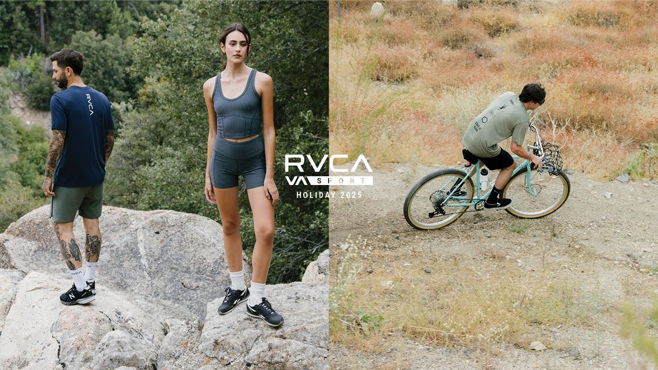 Train through the season with the RVCA Sport Holiday line.