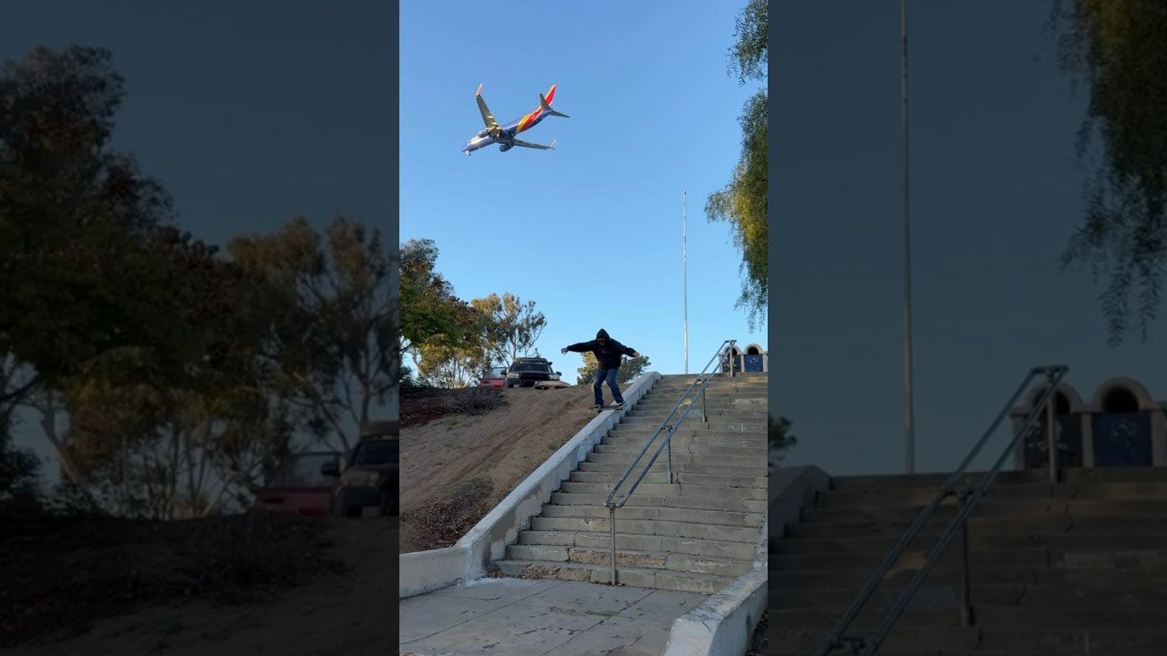 Kyle Walsh lowers the landing gear 🛬