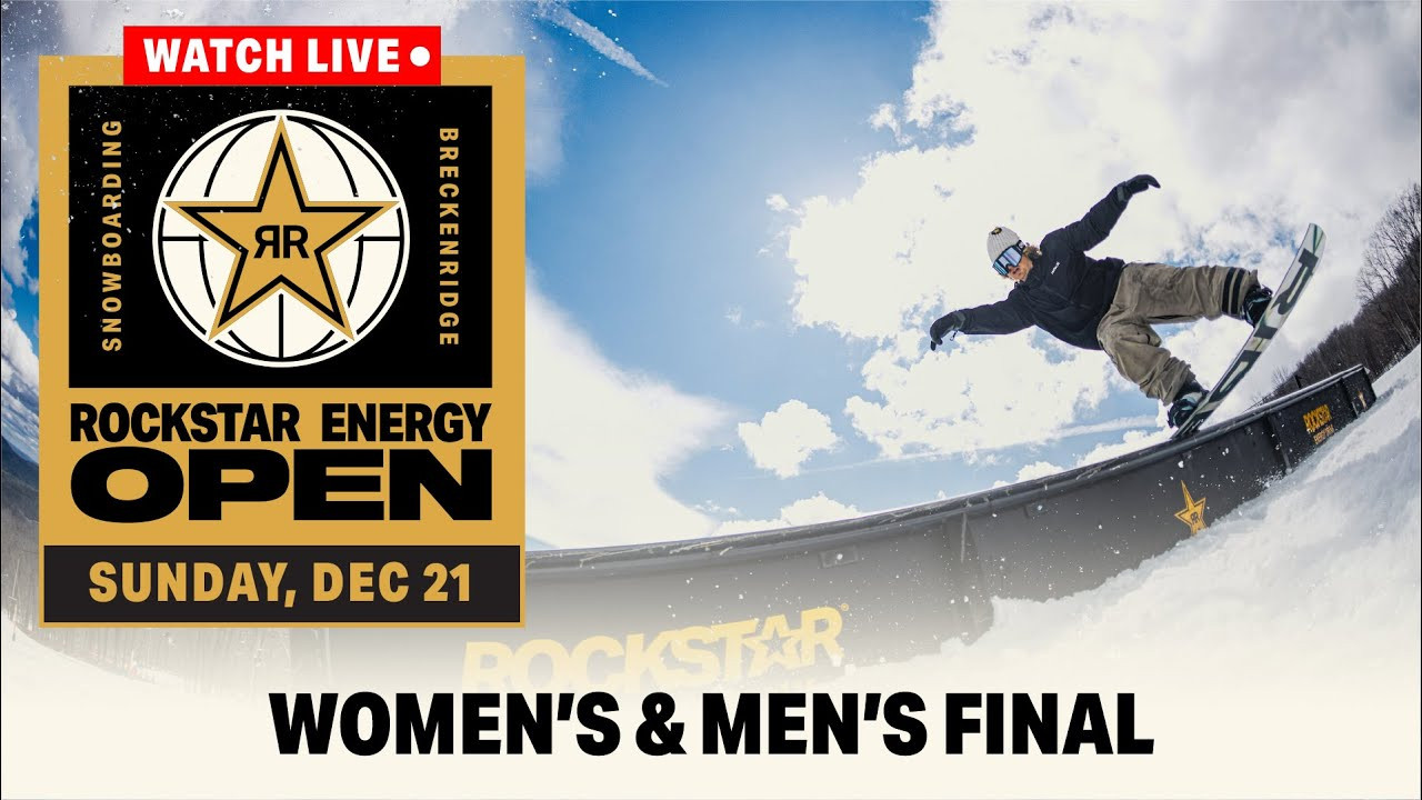 Welcome to the Rockstar Energy Open of Snowboarding finals day here at Breckenridge Ski Resort in Colorado. Tune in for the women’s final competition, followed by the men’s final.<br /><br />Be sure to tune in at ThePlatfrm.com for live scoring and the latest competition updates. <br /><br />📍 Live from Breckenridge, Colorado<br />Sunday December 21st, 2025 <br />10:00 - 11:30 am MT — Women’s Final Competition<br />12:30 - 2:00 am MT — Men’s Final Competition<br /><br />*All times are subject to change<br />----<br /><br />For the latest from Snowboarder Magazine check out:<br /> https://www.snowboarder.com/<br /> Facebook - https://sbdr.co/Facebook<br /> Instagram - https://sbdr.co/Instagram<br /> Twitter - https://sbdr.co/Twitter<br /> YouTube - https://sbdr.co/YouTube