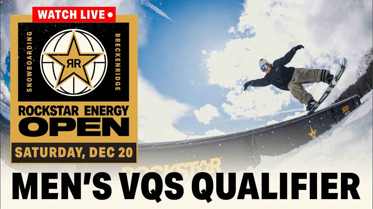 Starting day two of the Rockstar Energy Open of Snowboarding is the men’s VQS qualifier competition. Over 100 videos were submitted to the online Video Qualifier Series, and only ten men were selected by judges to receive an invite to compete in an onsite qualifier. The top four snowboarders will move on to the men’s semi-final where they will join a field of 20 invited riders.<br /><br />Be sure to tune in at ThePlatfrm.com for live scoring and the latest competition updates. <br /><br />Men’s VQS Qualifier Competition Field:<br />Øynind kirkhus<br />Yuto Miyamura<br />Truth Smith<br />Brooklyn DePriest<br />Lucas Ferry<br />Jesse Parkinson<br />Elias Hamalainen<br />Yuto Yamada<br />Tosh Krauskopf<br />Sam Klein<br /><br />📍 Live from Breckenridge, Colorado<br />Saturday December 20th, 2025 <br />9:00 - 9:50 am MT — Men’s VQS Qualifier Competition*<br /><br />*All times are subject to change<br /><br /><br />#RSEO2025<br /><br />For the latest from Snowboarder Magazine check out:<br /> https://www.snowboarder.com/<br /> Facebook - https://sbdr.co/Facebook<br /> Instagram - https://sbdr.co/Instagram<br /> Twitter - https://sbdr.co/Twitter<br /> YouTube - https://sbdr.co/YouTube