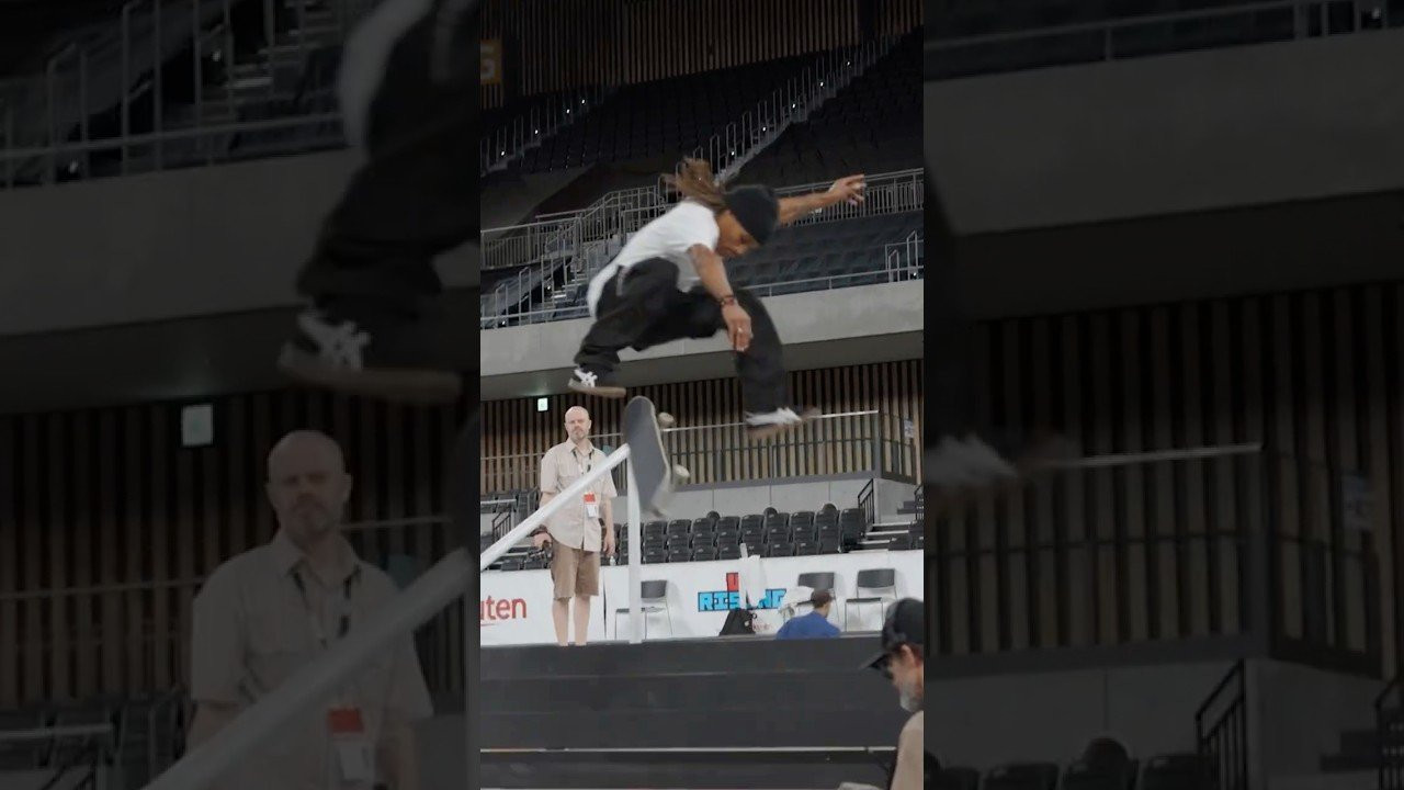 Legend Brandon Turner battles a Switch Hardflip with the support of Jamie Foy, Ishod Wair & Carlos Ribeiro!