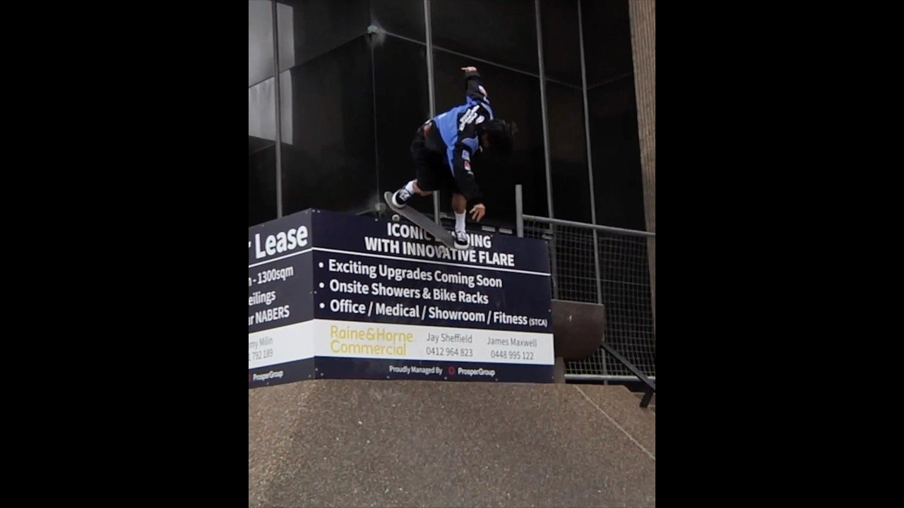 Nixen Osborne shreds for Sunday Hardware 🔩 Now playing on the Thrasher site 📡