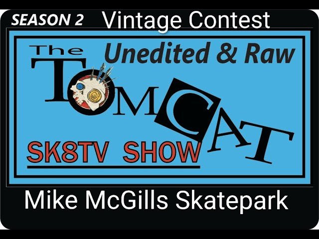 This is the very first episode of Season 2 THE TOMCAT SK8TV SHOW.<br />It's a rainy week here in Southern California, so I pulled this old contest up to kick start the season. It was filmed in Carlsbad Ca. at Mike McGills skatepark way back in late 80's or early 90's I hope that you enjoy!<br />I hope that you enjoy THE TOMCAT SK8TV SHOW it was founded by the legendary skateboarder Rob Mertz. I always want to thank him for the great ideas, and for him letting me use ONE X CHOICE music in my intro!