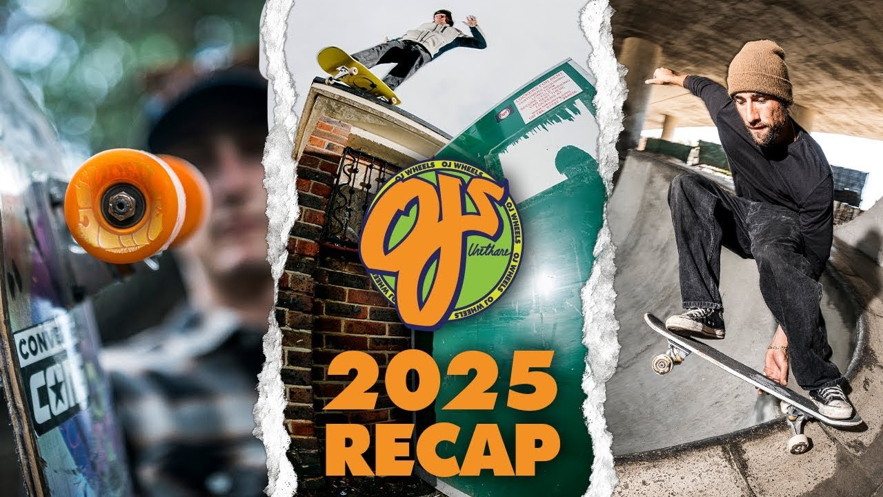 What a year for the juice! Rewatch all the best action from 2025!<br />Eniz Fazliov's "Mita Tahansa" Part:<br />https://youtu.be/IthI3AgL4sg?si=Nackr8UkRPibEEp1<br />Barney Page's "Pixie" part:<br />https://youtu.be/sWAZuXAVDMA?si=ZMRNbt052r2bh-Pj<br />Cruisin' with Jake Yanko and Connor Lerian:<br />https://youtu.be/Y_UJy2s1qTM?si=ygwxjGnbJOry78cn<br />Cruisin with Tislam Smith:<br />https://youtu.be/K5ofm6I-4c4?si=b1Zzr2uE9Dhn8VS3<br />Cole Gossett K-Town on OJs:<br />https://youtu.be/cDHDf6AOvs0?si=8teDm4wpay73BIXX<br />Checking in with Jake Wooten in Florida:<br />https://youtu.be/AVjGIZHG70U?si=-AeurM0sHe53c7nW<br />Erick Winkowski PRIMEVAL Elite PROJs:<br />https://youtu.be/ql62ME_UaSI?si=VTW7Ywiqn4cwQFc3<br />Yurin Fuji "Grit and Glam" part:<br />https://youtu.be/ZSehX_b7R9E?si=KZsafRzy6uoEOa3d<br />Koff Race 2025:<br />https://youtu.be/qqi87ium7Kg?si=YQCpFmTwiCaCAaB2<br />ROJER: OJ Wheels X OJ Wheels:<br />https://youtu.be/1zueg4Gjcvk?si=xBUr_oTxa6oQhr3u<br />Hungry Ams! Not from Concentrate:<br />https://youtu.be/l8-JItoo5pw?si=N1zeG0KPE4BmXNpk<br />OJs in the UK:<br />https://youtu.be/o5kXksvVS2s?si=DgtIO-TZiravgKTO<br />Jake Braun Blaze all Terrains! Behind the Thrasher ad:<br />https://youtu.be/8SbPzB96BTI?si=Ocws_QvFHo8roh7l<br /><br /><br />Web: https://ojwheels.com/<br />Instagram: https://www.instagram.com/ojwheels/<br />Facebook: https://www.facebook.com/OjWheels<br />YouTube: https://www.youtube.com/ojwheels <br />TikTok: https://www.tiktok.com/@ojwheels<br /><br />Our Emails Don't Suck, Sign up Below:<br />https://bit.ly/SubAndFindOut