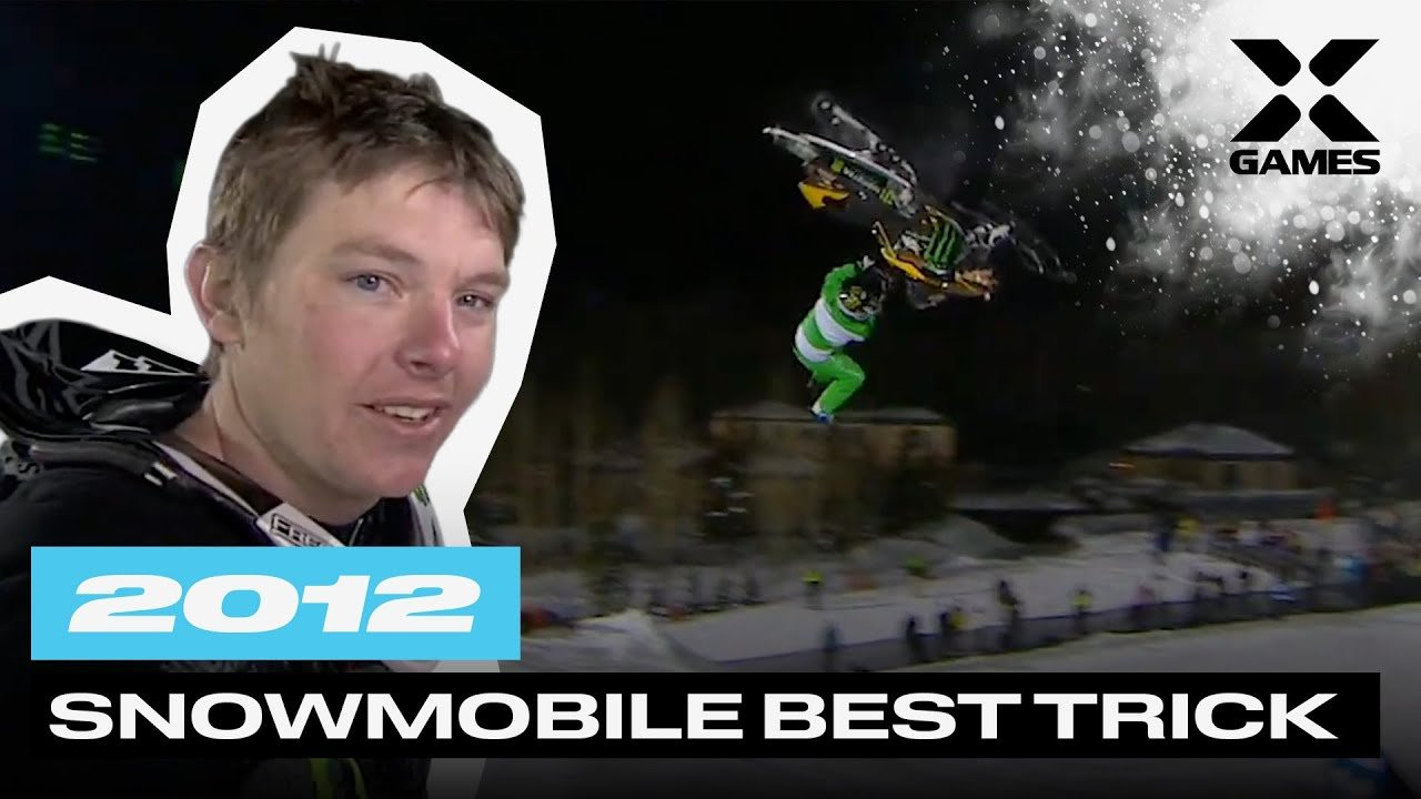 Snowmobiles are making their comeback at #XGamesAspen 2026! In honor of that, we decided to look back at the previous snowmobile events that have happened at X Games, so we are going to be dropping one historical event weekly leading into Aspen. Just to make sure we’re ready for all the action.<br /><br />Snowmobile Best Trick - X Games Aspen 2012<br /><br />#XGames #snowmobiles<br />____<br /><br />X Games — your destination for all things action sports, music, lifestyle and everything in between. <br /><br />Visit our official homepage at http://xgames.com for more coverage and highlights.<br /><br />SUBSCRIBE: https://www.youtube.com/XGames<br /><br />Check us on Social @XGames:<br />Instagram ► https://instagram.com/xgames<br />TikTok ► https://www.tiktok.com/@XGames<br />Twitter ► https://twitter.com/xgames<br />Facebook ► https://facebook.com/XGames<br />Twitch ► https://www.twitch.tv/xgames<br />Snapchat ► @xgames<br /><br />Thanks for watching #XGames!