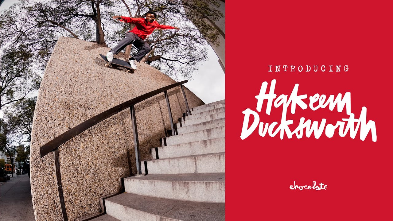 Chocolate Skateboards is proud to introduce Hakeem Ducksworth. Welcome to the family, Keem!<br /><br />http://www.ChocolateSkateboards.com/Hakeem<br />Click Here to Subscribe for More Chocolate Videos - http://bit.ly/CrailtapSubscribe<br /><br />Filmed and Edited by:<br />John Marello<br /><br />Additional Filming by:<br />Tanner Cudney<br />Canaan Hernandez<br />Davonte Jolly<br />Steven Ban<br />Rich Colwell<br /><br />Click Here to Subscribe for More Crailtap! - http://bit.ly/CrailtapSubscribe<br />Daily Content and More!: http://Crailtap.com<br />Like Chocolate on Facebook: http://fb.com/ChocolateSkateboards<br />Follow Chocolate on Instagram: http://instagram.com/ChocolateSkatebo...<br />Follow Crailtap on Twitter: http://twitter.com/Crailtap<br />Follow Crailtap on Snapchat: @TheRealCrailtap