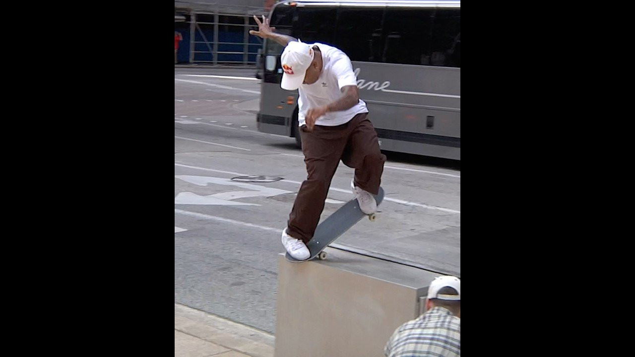 Felipe Gustavo from Adidas Skateboarding's "Red Brick Run" Tour 🧱