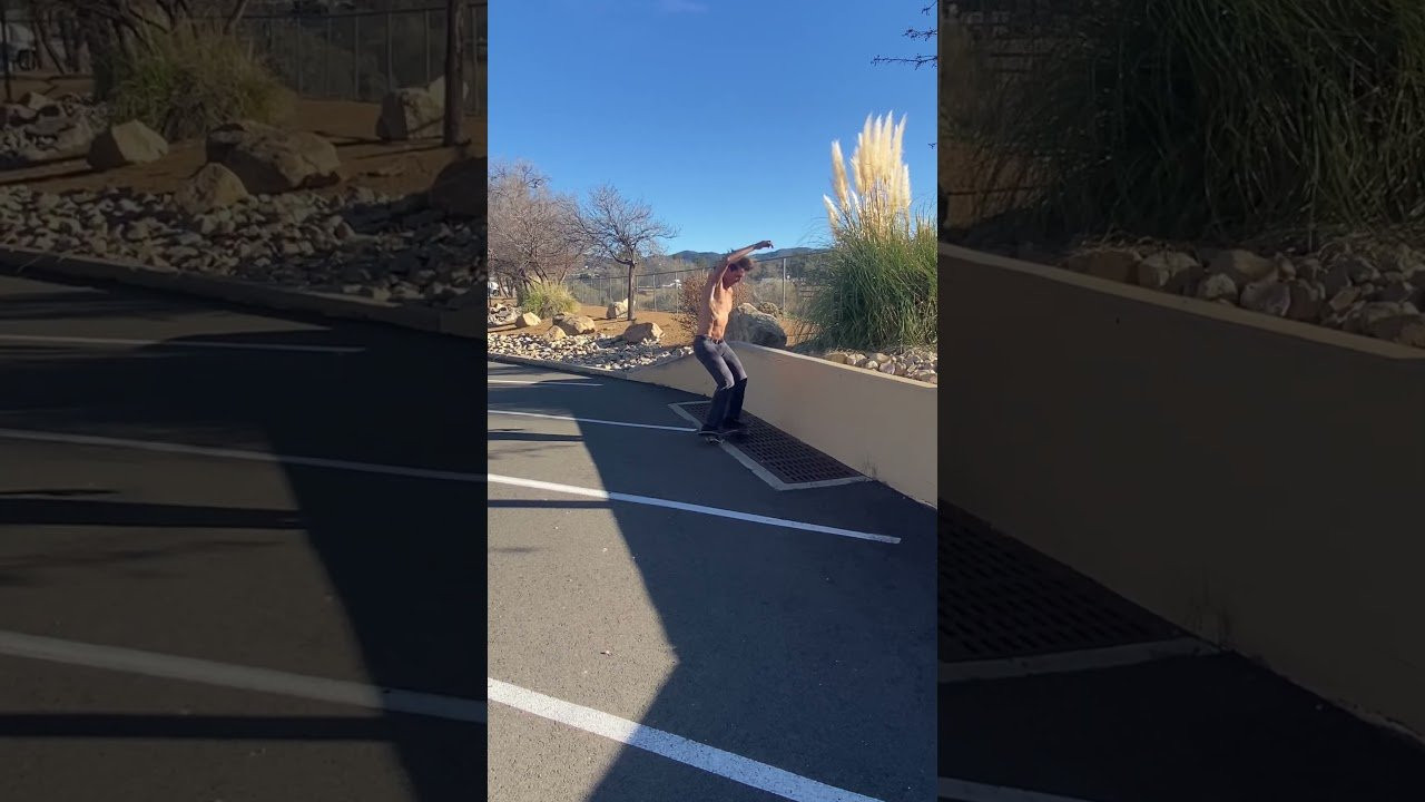 BS Crooked Grind Bigspin Out in Prescott by Vince McLaughlin. Filmed for Ritual Skateboards.<br /><br />#Arizona #CrookedGrind #RitualSkateboards #Shorts #Skateboarding #VinceMcLaughlin<br /><br />@AHappyMediumSkateboarding @vincent_mclaughlin